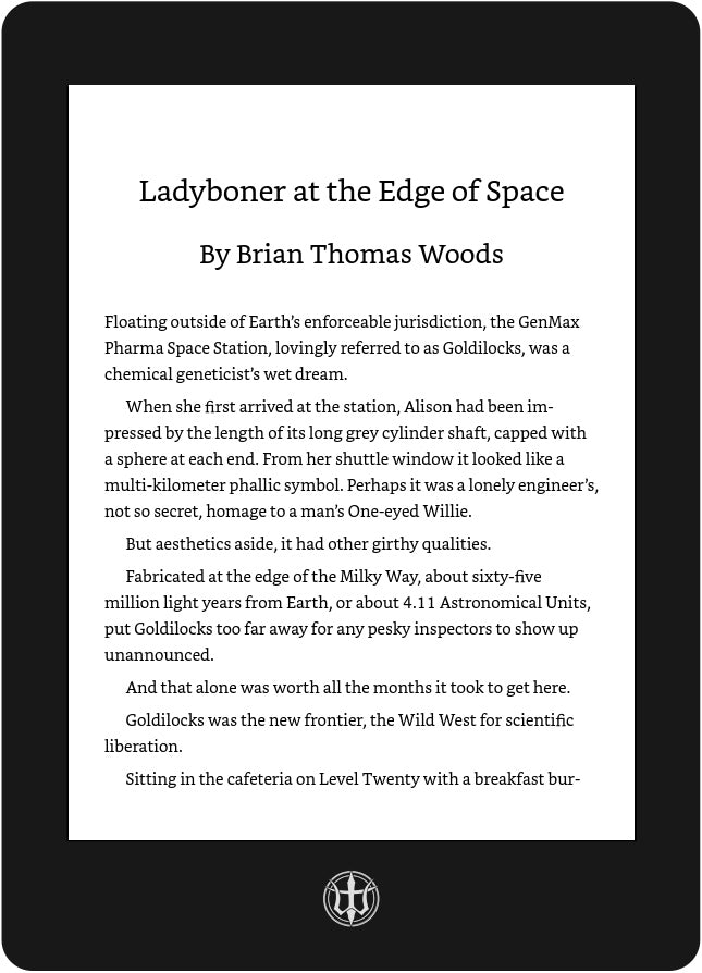 Ladyboner at the Edge of Space (A Short Story) ebook